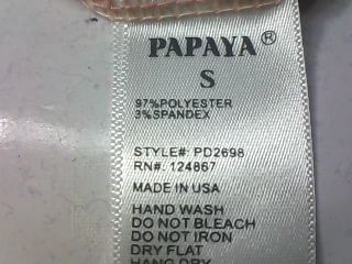 Papaya Taille S. Robe Casual 3 Papaya Taille S. Robe Casual – Image 3