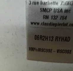 Claudie Pierlot Taille 36. Robe Casual -Veloutelle Soldes Boutique 15505245 20515684 thickbox