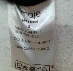 Maje Taille S. Robe Casual 5 Maje Taille S. Robe Casual -Veloutelle Soldes Boutique 15505648 20514635 thickbox